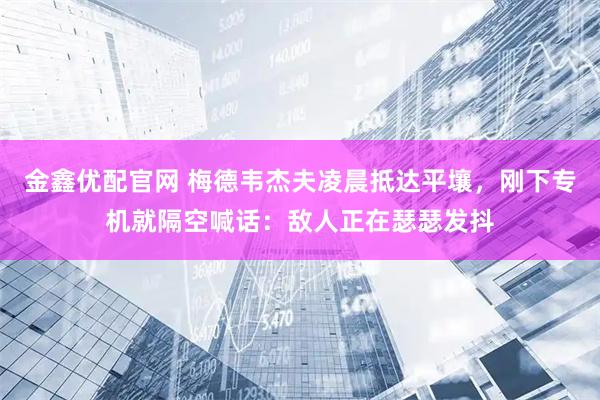 金鑫优配官网 梅德韦杰夫凌晨抵达平壤，刚下专机就隔空喊话：敌人正在瑟瑟发抖